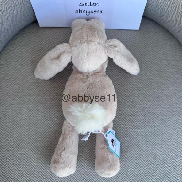 Jellycat Small Smudge Rabbit Plush Toy NWT 100% Authentic SMG3R - Picture 5 of 6